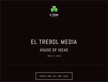 Tablet Screenshot of eltrebolmedia.com